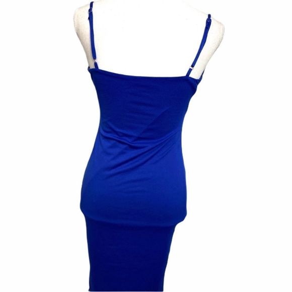 NWT Iris Royal Blue Body Con Dress - Picture 2 of 8